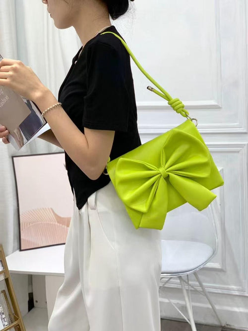 BOW STYLE HANDBAG & CROSSBODY