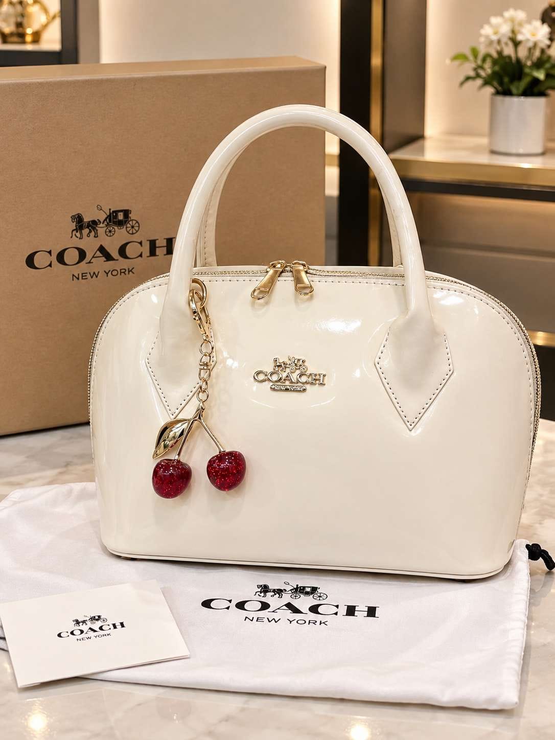 Coach Cherry Hand Bag